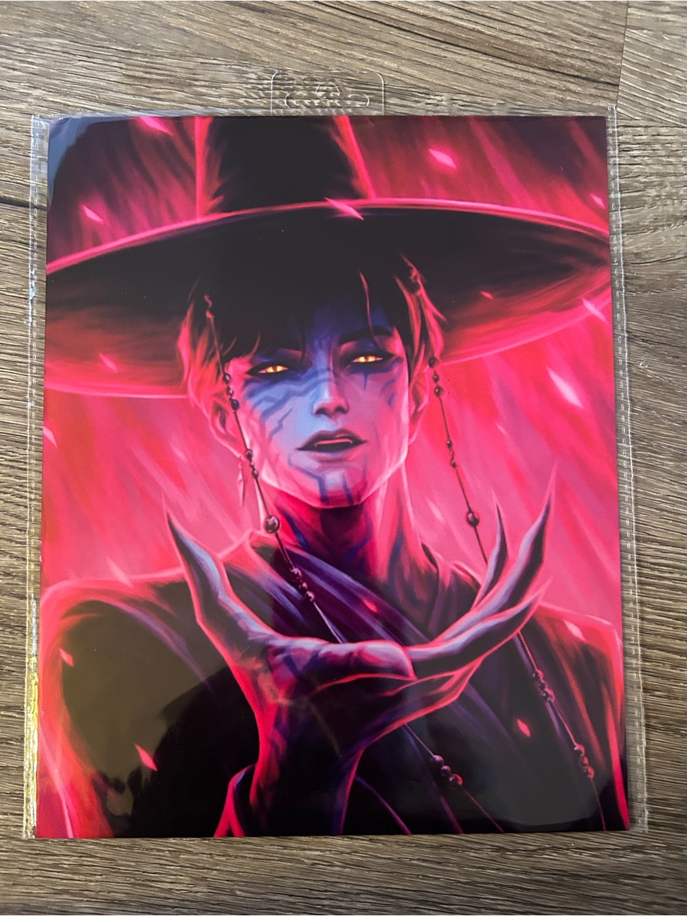 KPop Demon Hunters Jinu 8x10” Tin sign